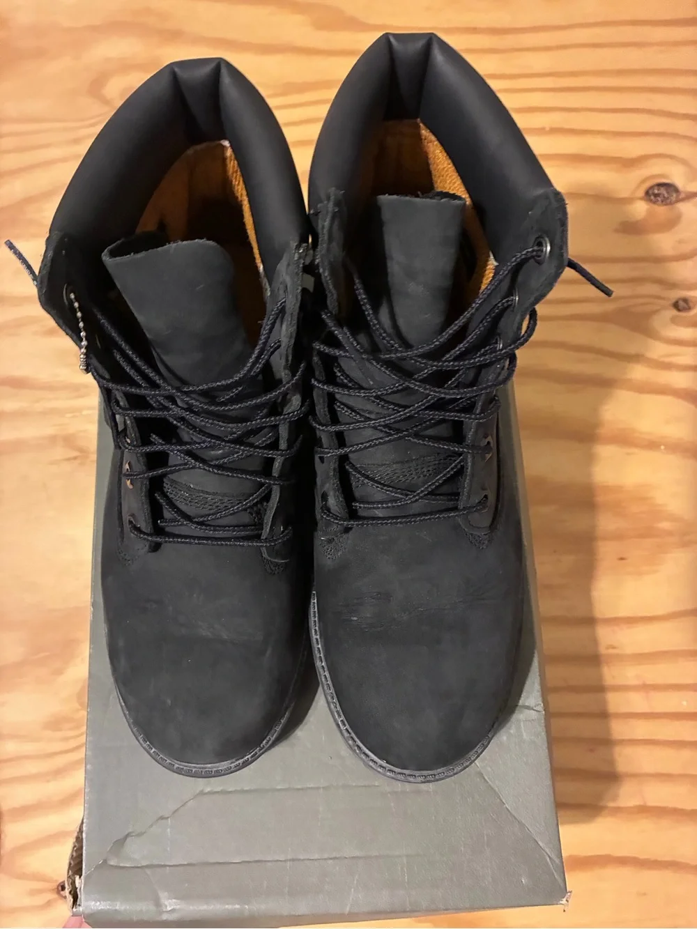 Timberland Men’s/Junior Size 7 Black Premium Boots